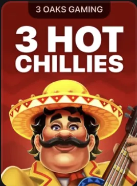 3 Hot Chillies -kolikkopeli Bigluckyn valikoimassa